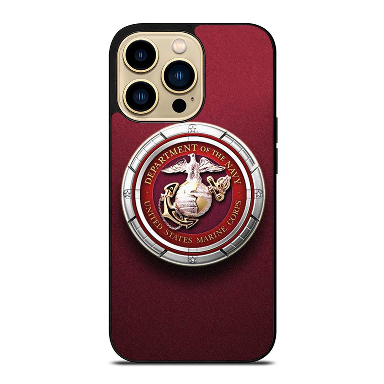 UNITED STATES MARINE CORPS NAVY iPhone 14 Pro Max Case
