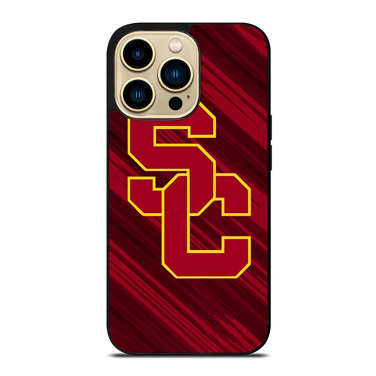 USC TROJANS FOOTBALL LOGO iPhone 14 Pro Max Case