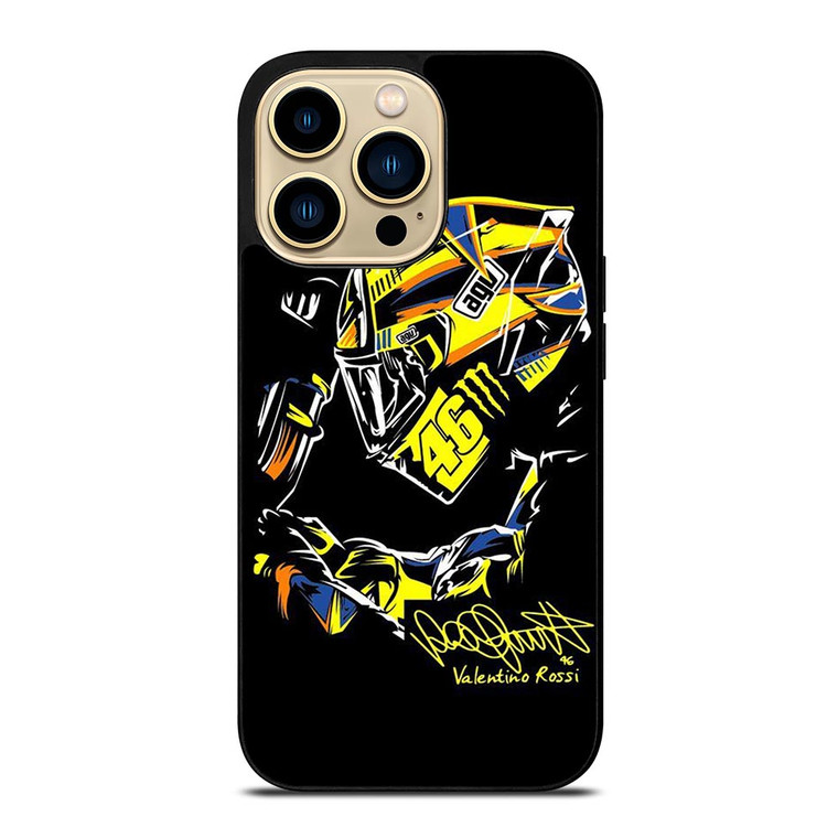 VALENTINO ROSSI 46 SIGNATURE iPhone 14 Pro Max Case
