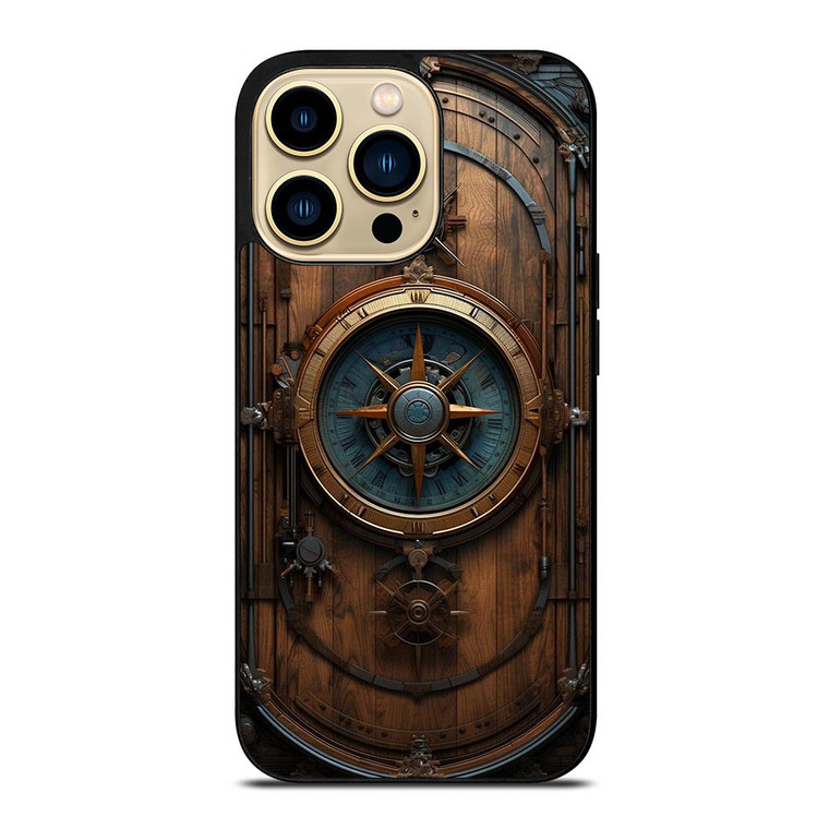 VINTAGE MAP COMPASS iPhone 14 Pro Max Case