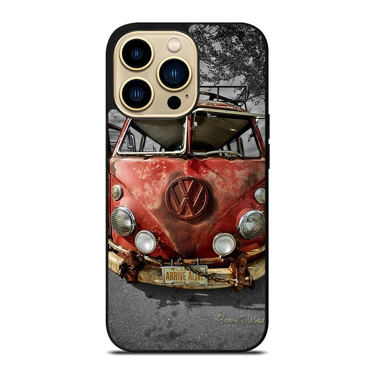 VW VOLKSWAGEN VAN RUSTY iPhone 14 Pro Max Case