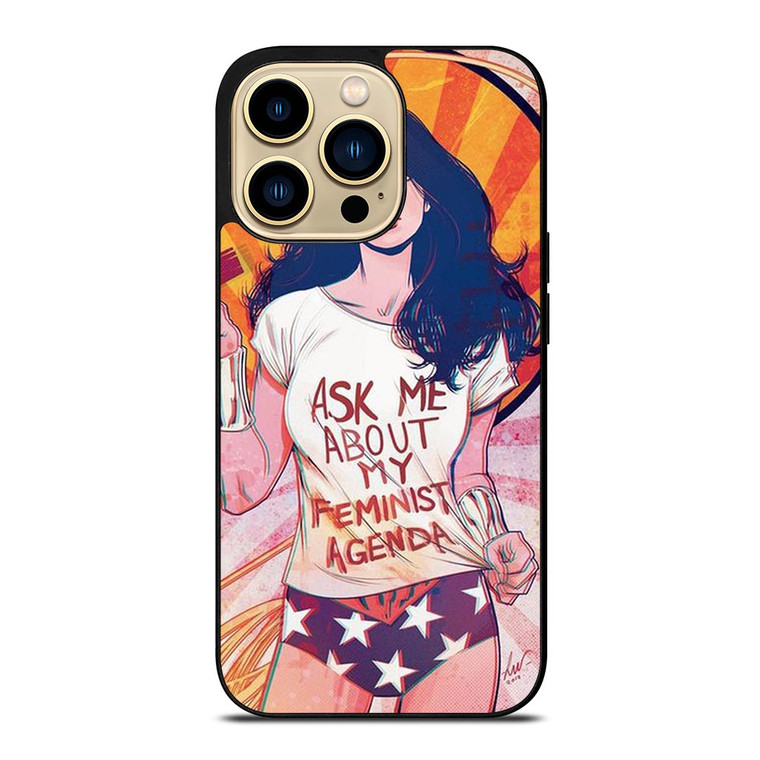 WONDER WOMAN QUOTE iPhone 14 Pro Max Case