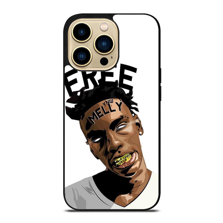 YNW MELLI RAPPER FREE iPhone 14 Pro Max Case YNW MELLI RAPPER FREE iPhone 14 Pro Max Case