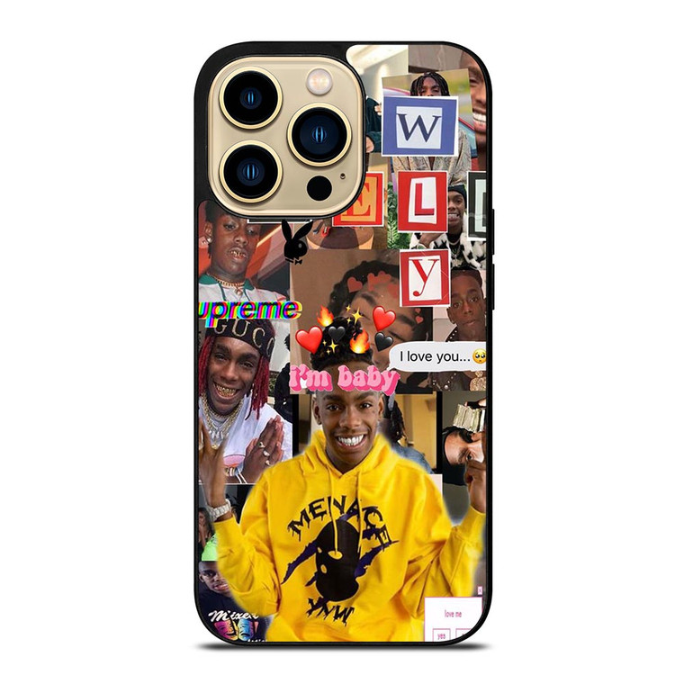 YNW MELLY RAPPER COLLAGE iPhone 14 Pro Max Case