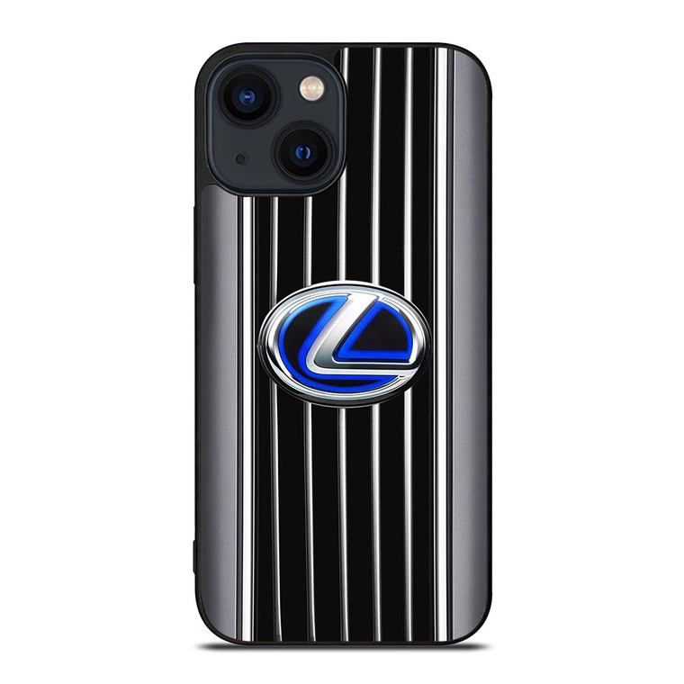 LEXUS METAL STRIPE LOGO iPhone 14 Plus Case