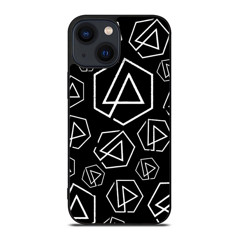 LINKIN PARK ROCK BAND LOGO PATTERN iPhone 14 Plus Case