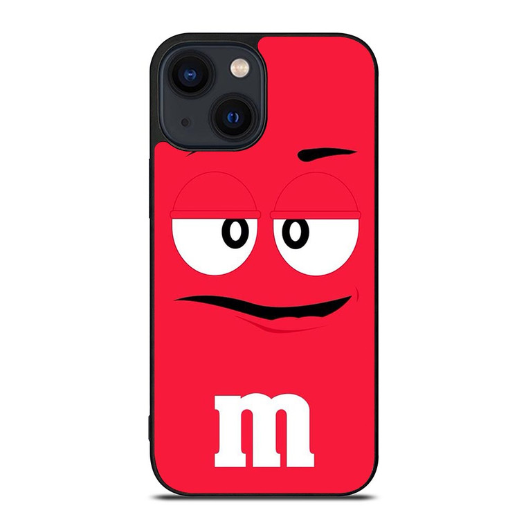 M&M RED iPhone 14 Plus Case