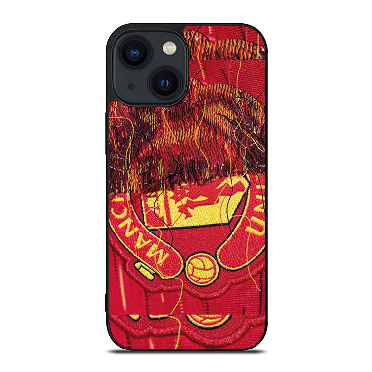 MANCHESTER UNITED DNA LOGO iPhone 14 Plus Case