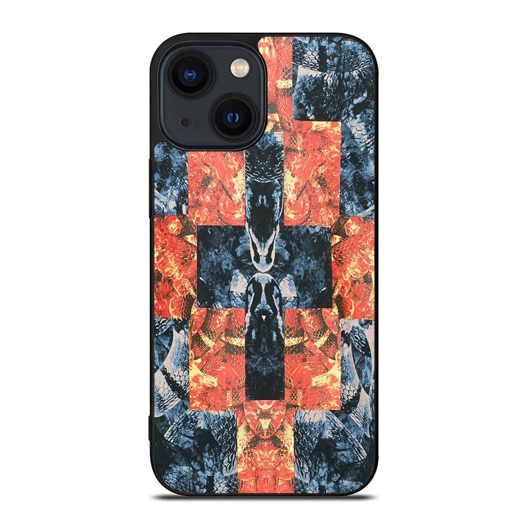 MARCELO BURLON ABSTRACT ART iPhone 14 Plus Case