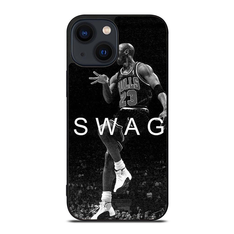 MICHAEL JORDAN SWAG iPhone 14 Plus Case