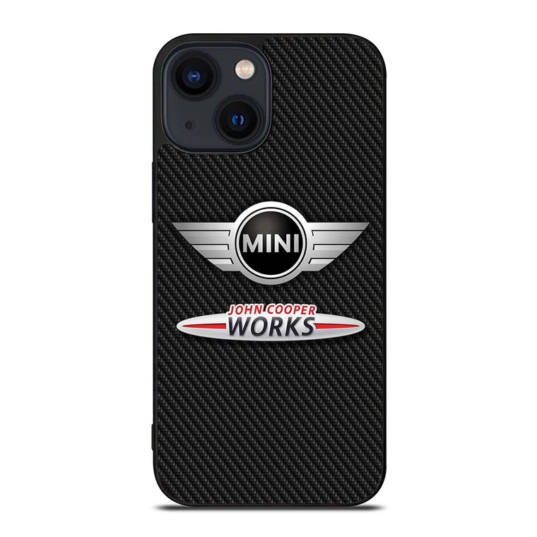 MINI JOHN COOPER WORKS CARBON iPhone 14 Plus Case