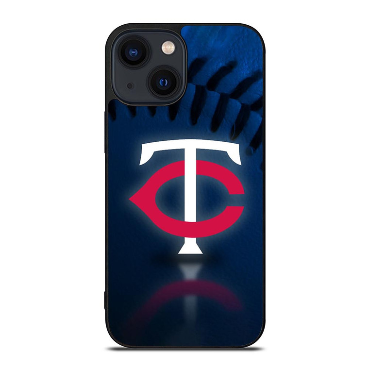 MINNESOTA TWINS MLB BASEBALL LOGO iPhone 14 Plus Case