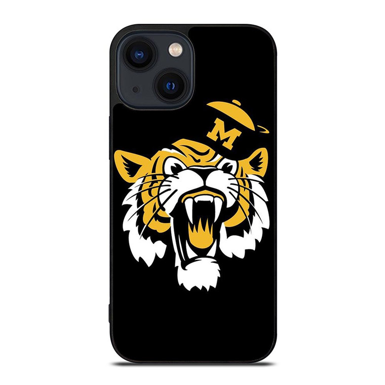 MISSOURI TIGERS HAT iPhone 14 Plus Case