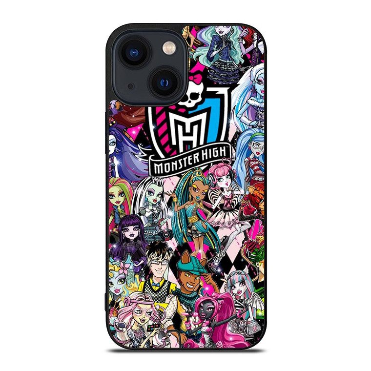 MONSTER HIGH COLLAGE iPhone 14 Plus Case