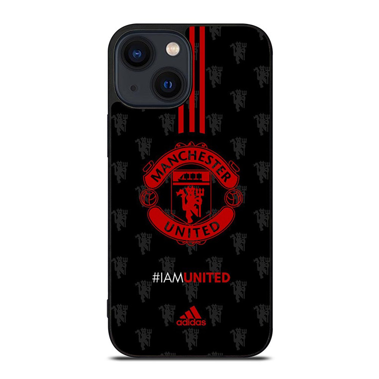 MU MANCHESTER UNITED LOGO iPhone 14 Plus Case