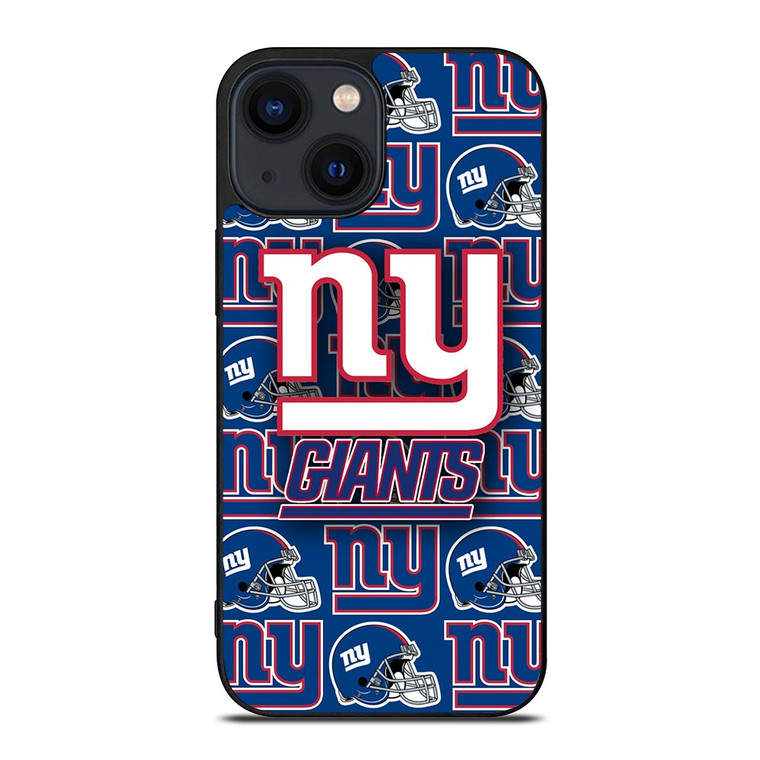 NEW YORK GIANTS COLLAGE LOGO iPhone 14 Plus Case