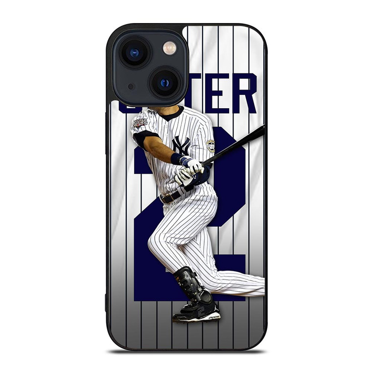 NEW YORK YANKEES DEREK JETER MLB iPhone 14 Plus Case