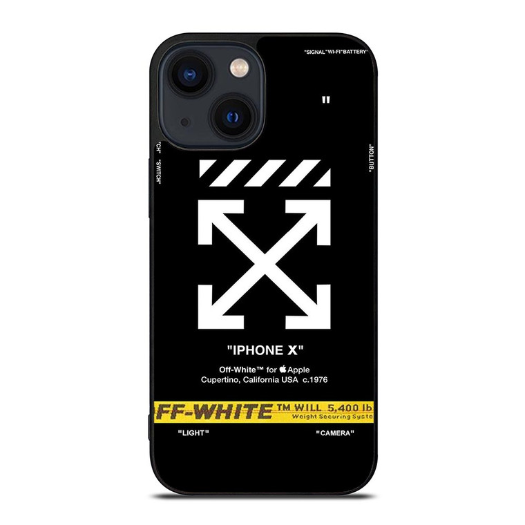 OFF WHITE NEW iPhone 14 Plus Case
