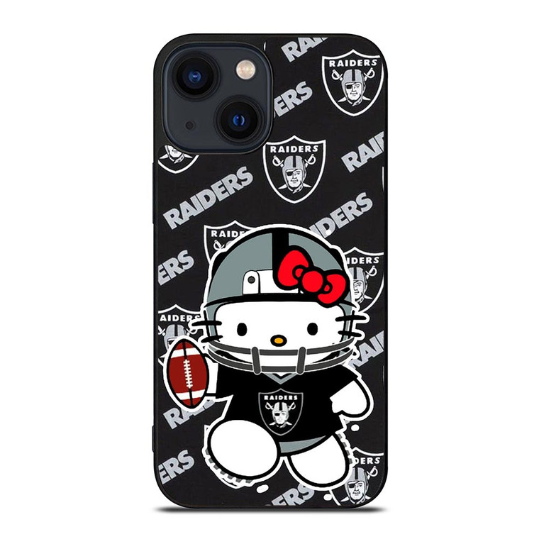 RAIDERS HELLO KITTY iPhone 14 Plus Case