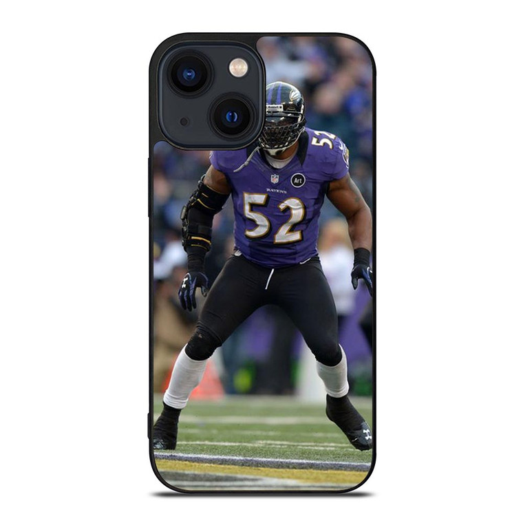 RAY LEWIS BALTIMORE RAVENS iPhone 14 Plus Case RAY LEWIS BALTIMORE RAVENS iPhone 14 Plus Case