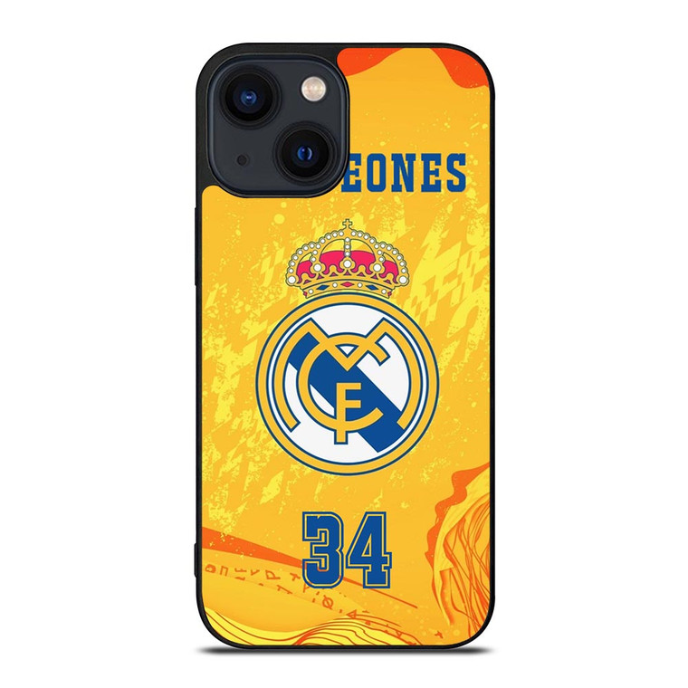 REAL MADRID CF CAMPEONES 34 iPhone 14 Plus Case