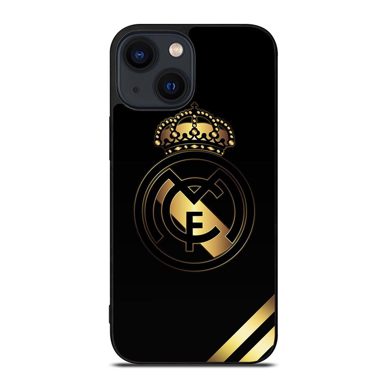 REAL MADRID FC NEW GOLD LOGO iPhone 14 Plus Case