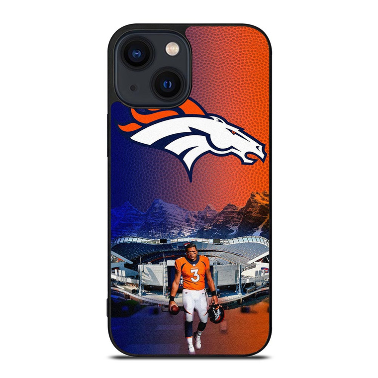 RUSSEL WILSON DENVER BRONCOS NFL 2 iPhone 14 Plus Case RUSSEL WILSON DENVER BRONCOS NFL 2 iPhone 14 Plus Case