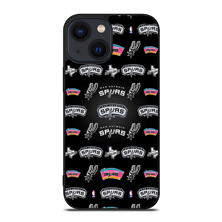 SAN ANTONIO SPURS COLLAGE iPhone 14 Plus Case