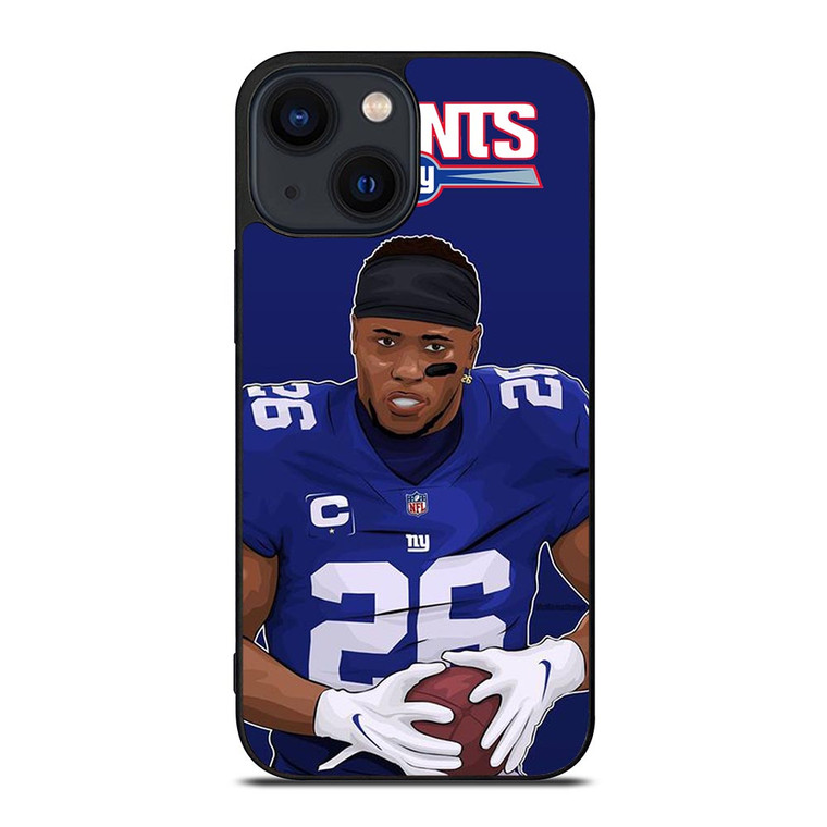 SAQUON BARKLEY NY GIANTS iPhone 14 Plus Case SAQUON BARKLEY NY GIANTS iPhone 14 Plus Case