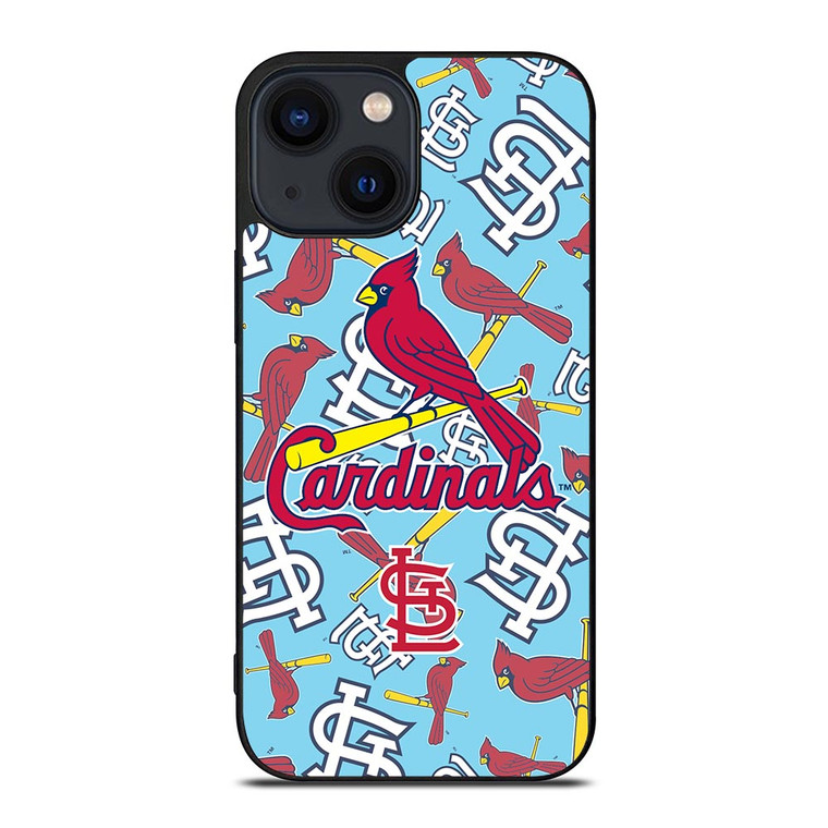 ST LOUIS CARDINALS COLLAGE iPhone 14 Plus Case ST LOUIS CARDINALS COLLAGE iPhone 14 Plus Case
