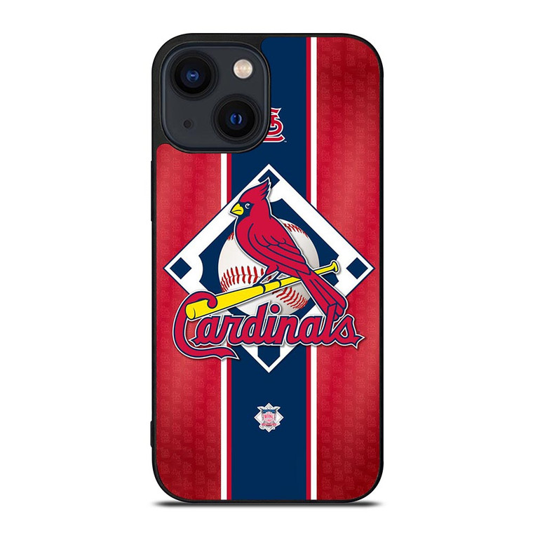 ST LOUIS CARDINALS MLB BASEBALL iPhone 14 Plus Case ST LOUIS CARDINALS MLB BASEBALL iPhone 14 Plus Case