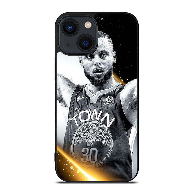STEPHEN CURRY GOLDEN STATE WARRIORS ART iPhone 14 Plus Case