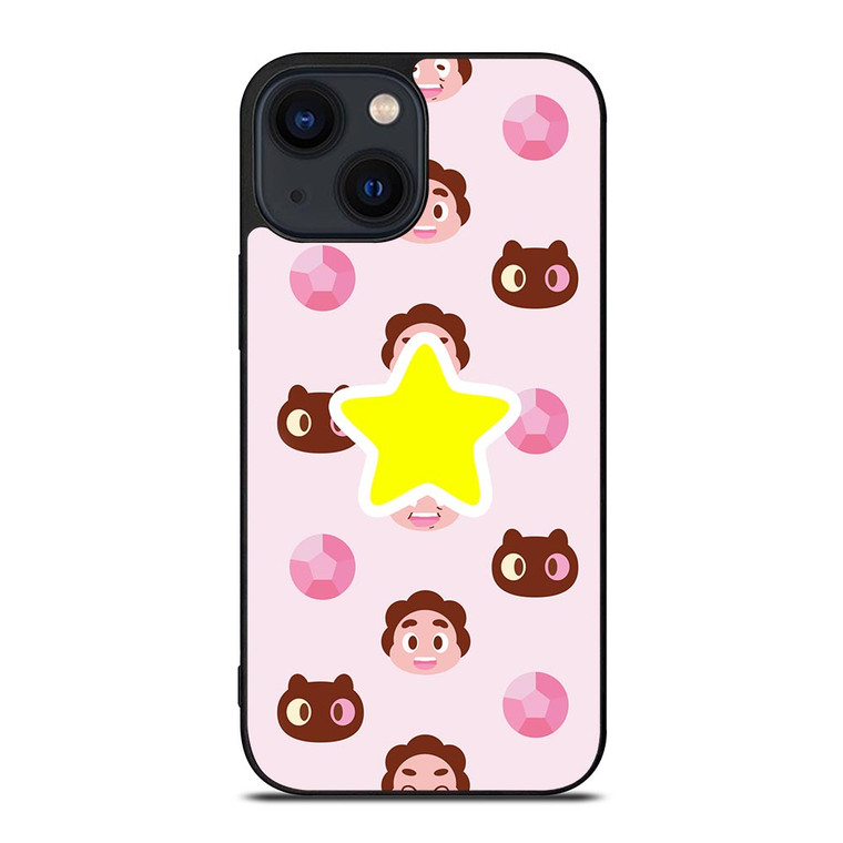 STEVEN UNIVERSE STAR COLLAGE iPhone 14 Plus Case