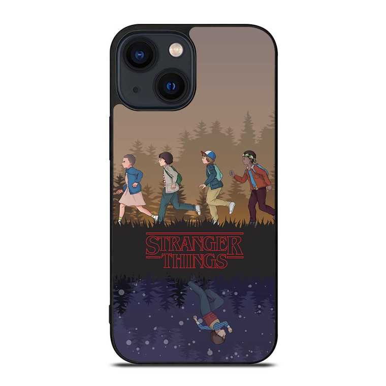 STRANGER THINGS CARTOON iPhone 14 Plus Case