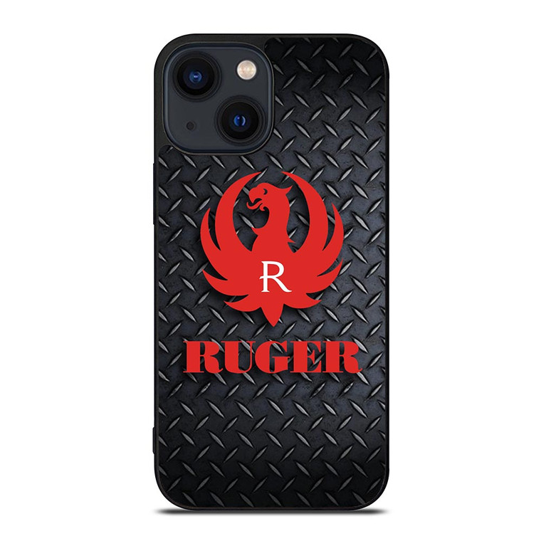 STURM RUGER FIREARM PLATE LOGO iPhone 14 Plus Case