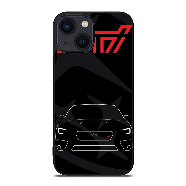 SUBARU WRX CONCEPT CLIPART iPhone 14 Plus Case SUBARU WRX CONCEPT CLIPART iPhone 14 Plus Case