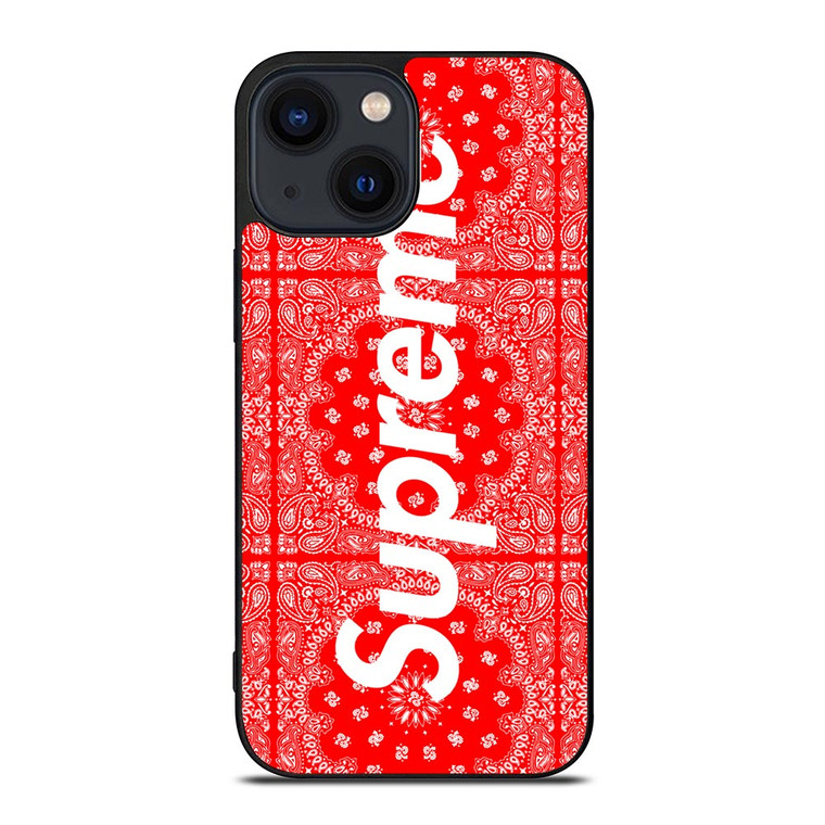SUPREME BANDANA iPhone 14 Plus Case