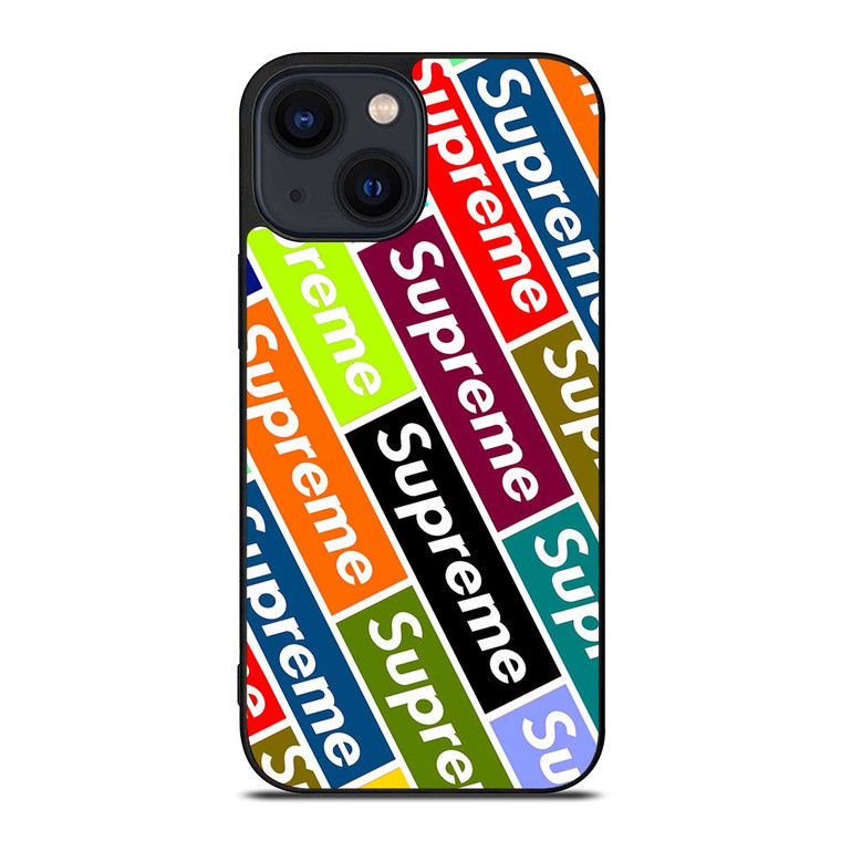 SUPREME COLORFULL iPhone 14 Plus Case