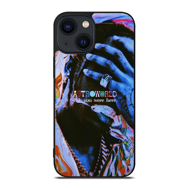 TRAVIS SCOTT ASTROWORLD ART iPhone 14 Plus Case