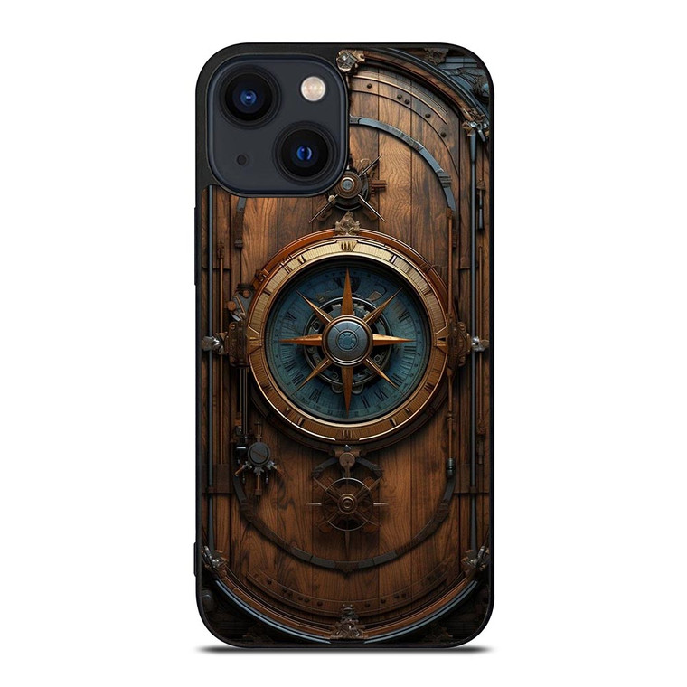 VINTAGE MAP COMPASS iPhone 14 Plus Case