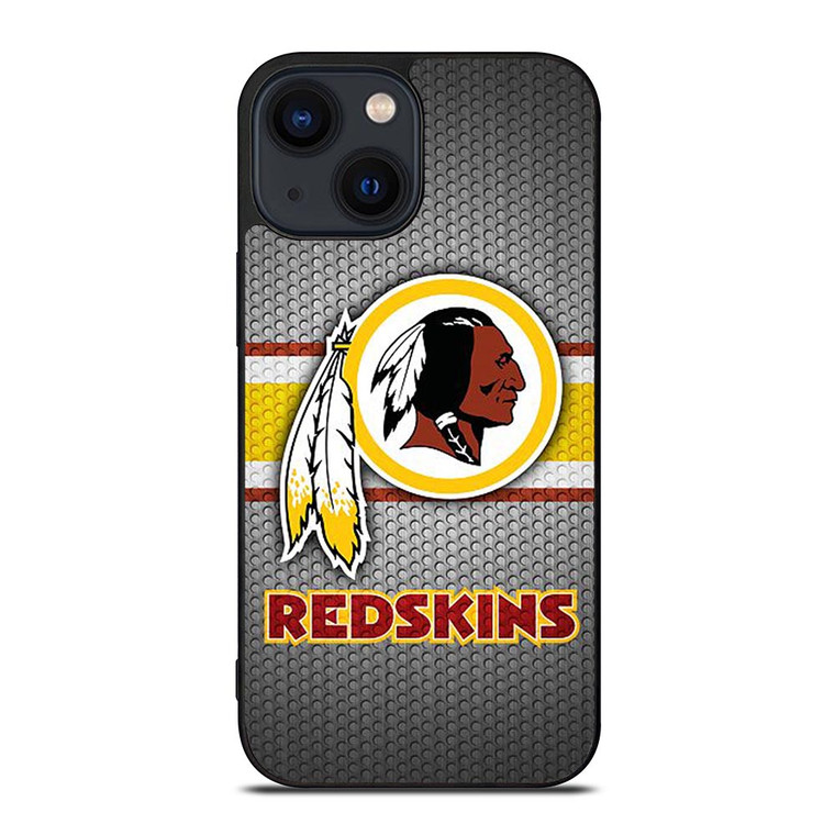 WASHINGTON REDSKINS EMBLEM CARBON iPhone 14 Plus Case