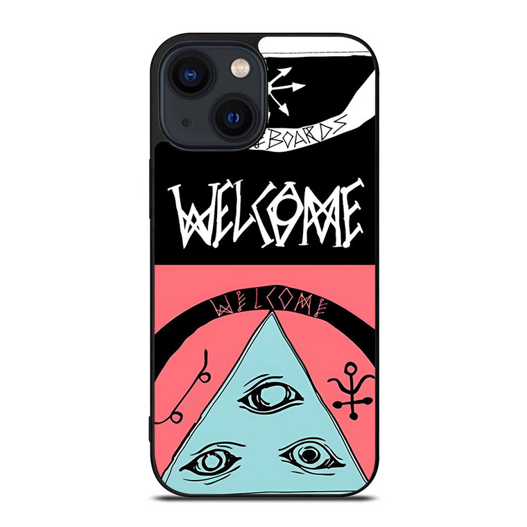 WELCOME SKATEBOARDS TWO iPhone 14 Plus Case WELCOME SKATEBOARDS TWO iPhone 14 Plus Case