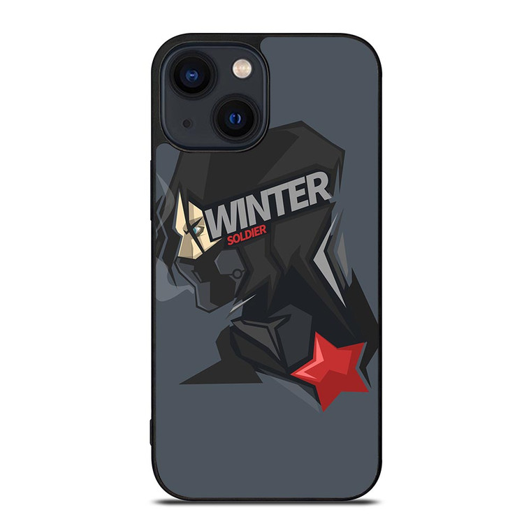 WINTER SOLDIER CLIPART iPhone 14 Plus Case