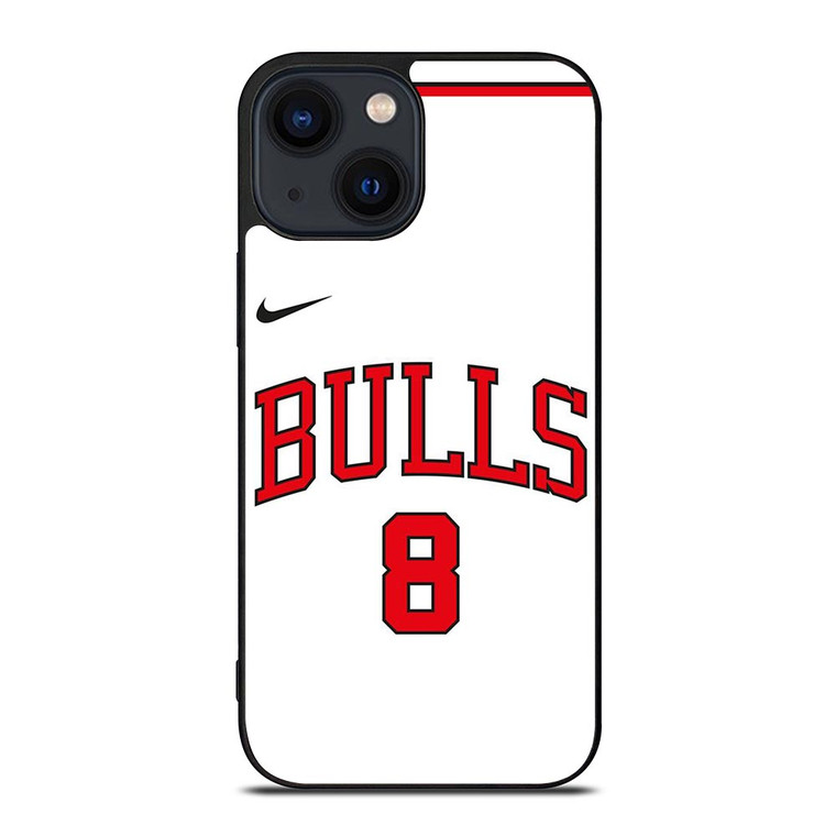 ZACH LAVINE CHICAGO BULLS WHITE iPhone 14 Plus Case