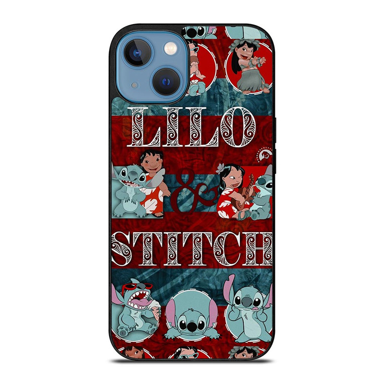 LILO AND STITCH ART COLLAGE iPhone 13 Case