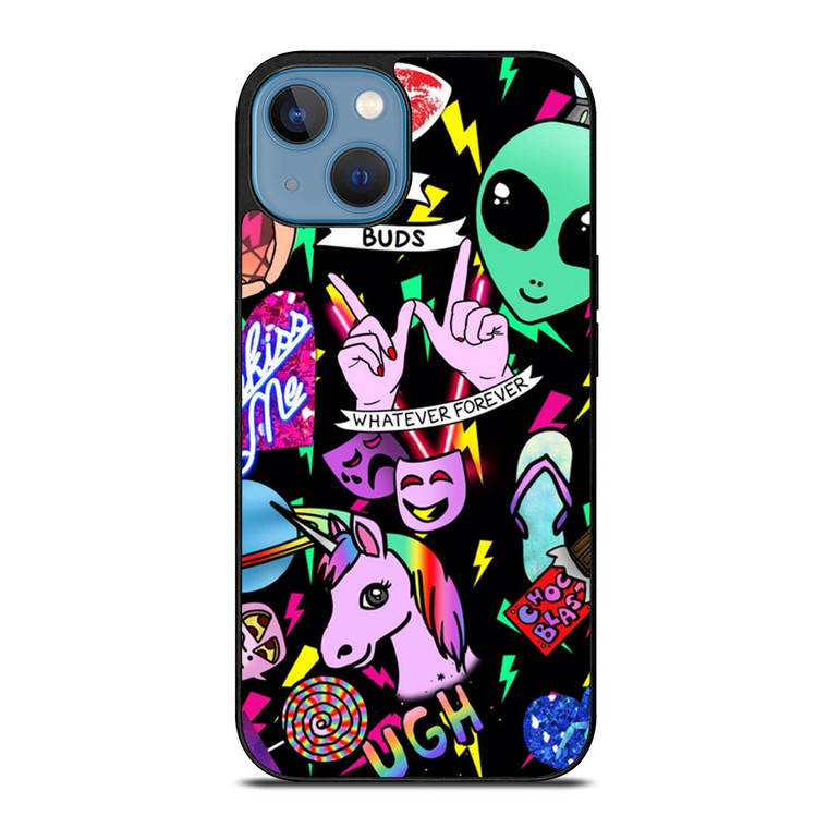 LISA FRANK COLLAGE iPhone 13 Case