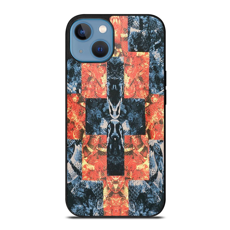 MARCELO BURLON ABSTRACT ART iPhone 13 Case