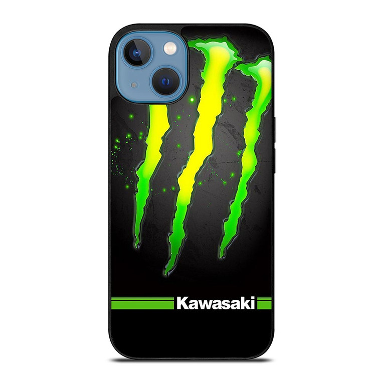 MONSTER KAWASAKI LOGO iPhone 13 Case