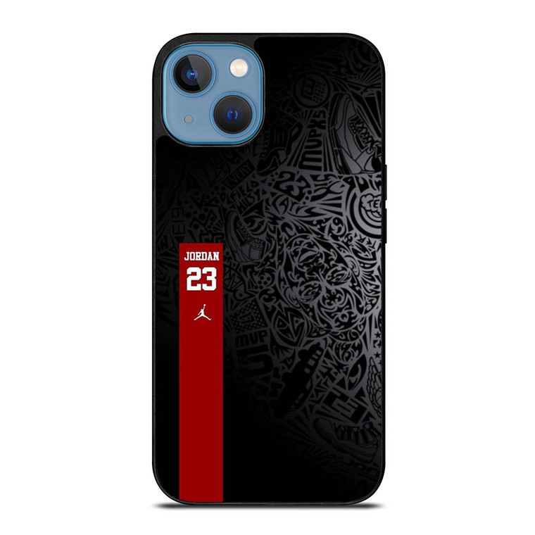 NIKE AIR JORDAN JUMPMAN SCRIBBLE iPhone 13 Case