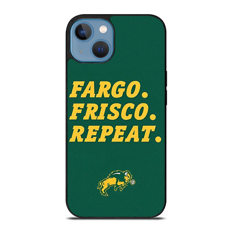 NORTH DAKOTA BISON PRIDE FOOTBALL NDSU iPhone 13 Case